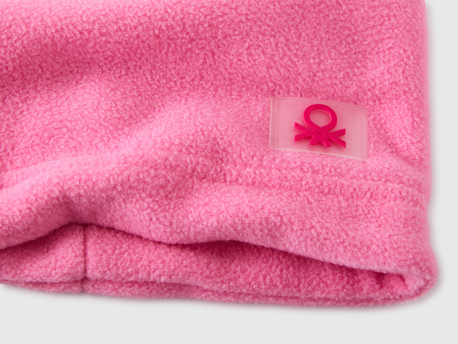 Scaldacollo in pile da bambino rosa 3 | Benetton Outlet