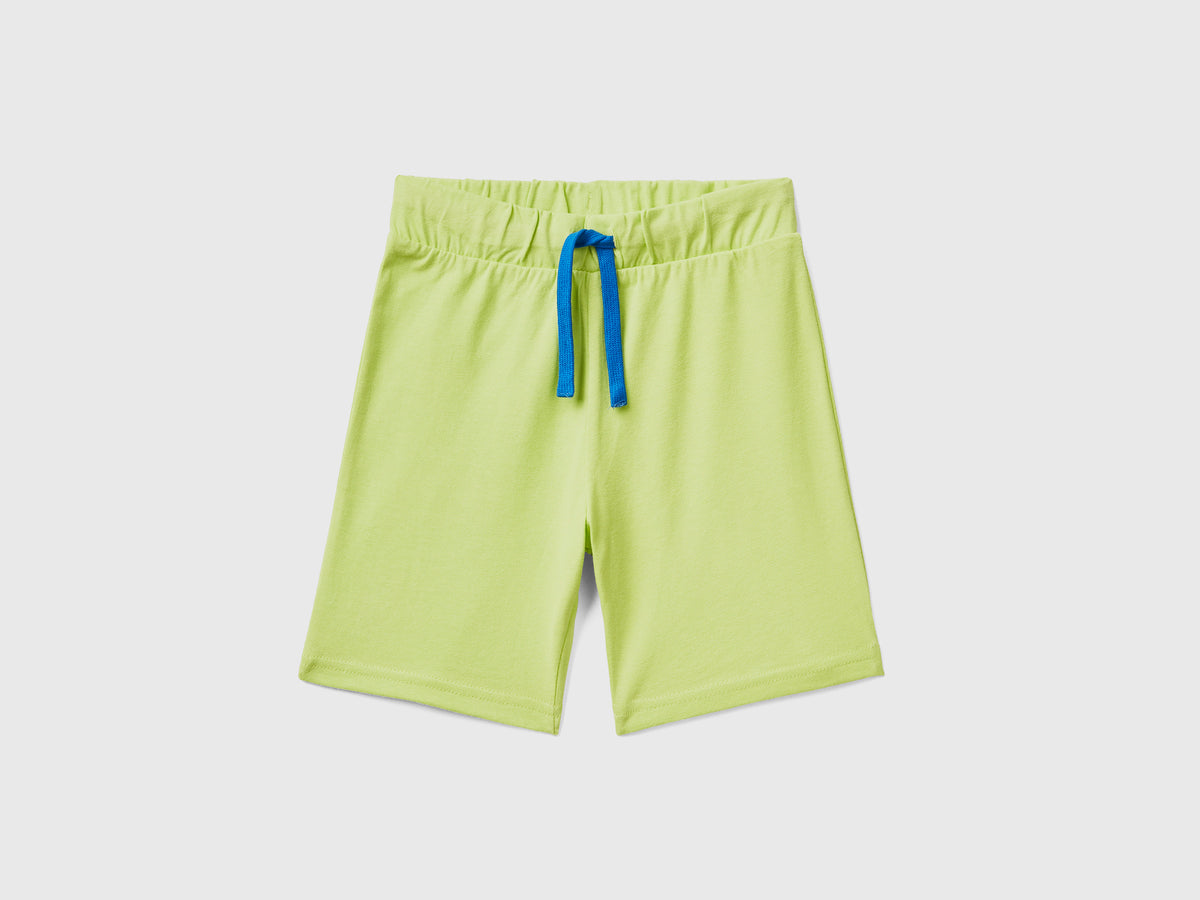 Pantaloni corti in puro cotone