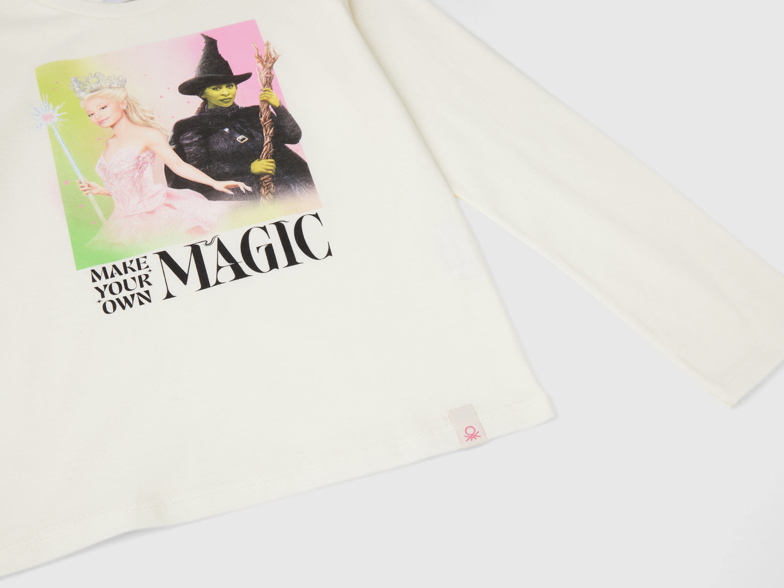 T-shirt Wicked ©Universal City Studios LLC da bambina bianco panna 3 | Benetton Outlet