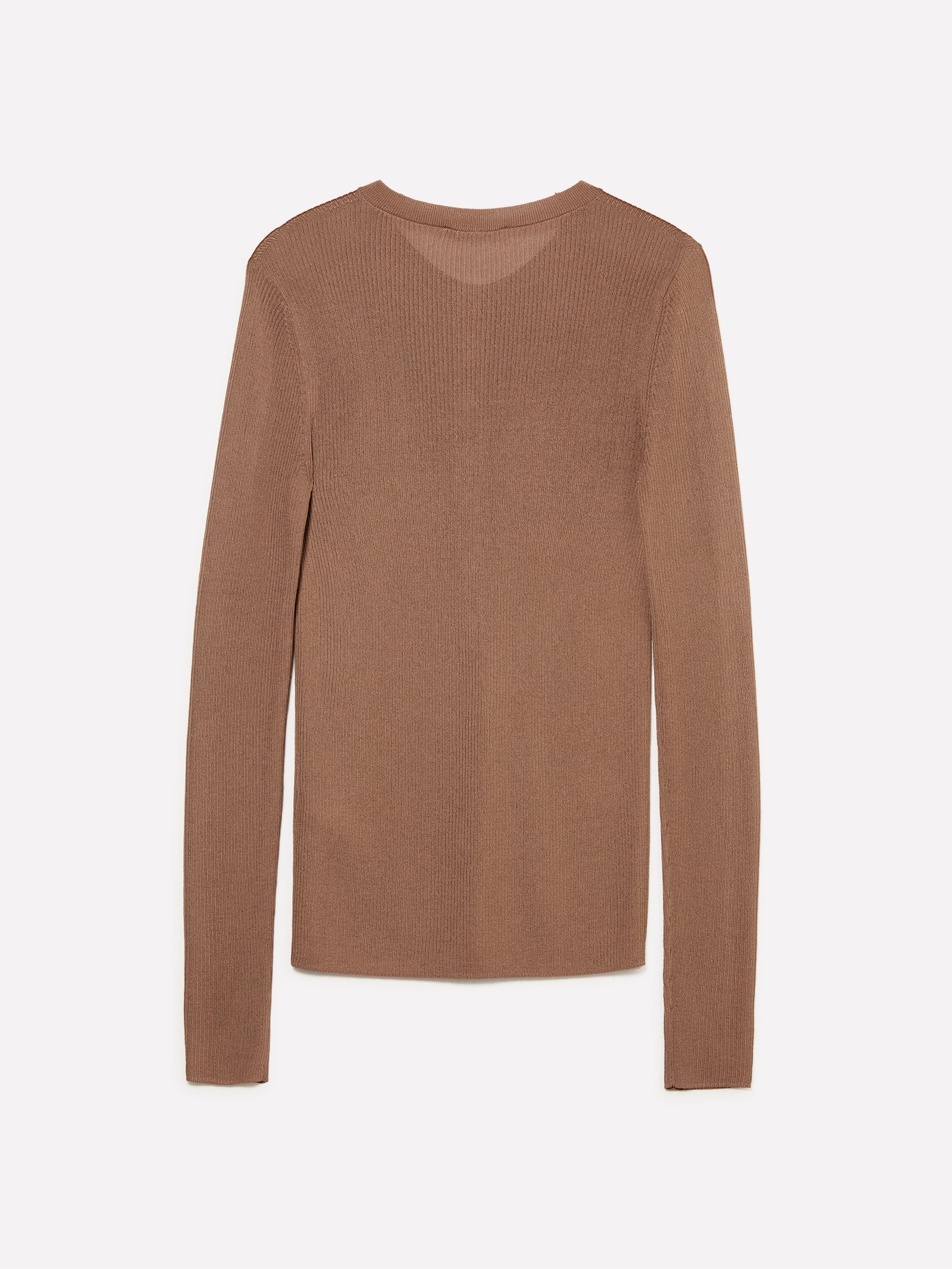 Maglia serafino da donna marrone 2 | Sisley Outlet
