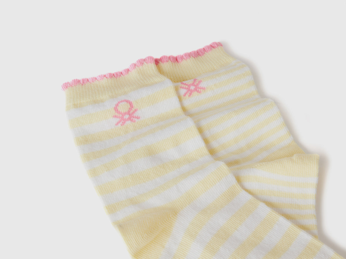 Calzini lunghi mix & match a righe