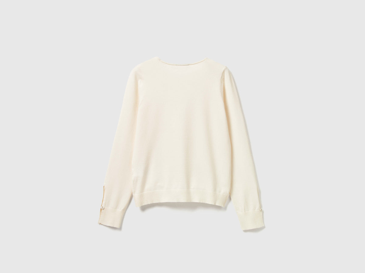 Maglia con scollo quadrato