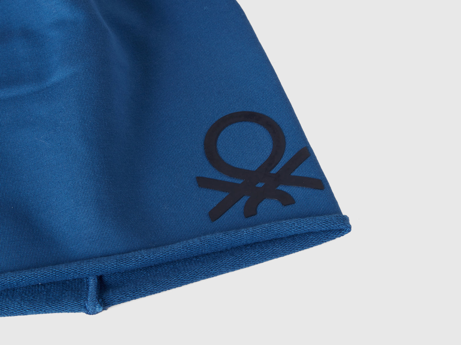 Cuffietta in cotone stretch da bimbo blu 3 | Benetton Outlet
