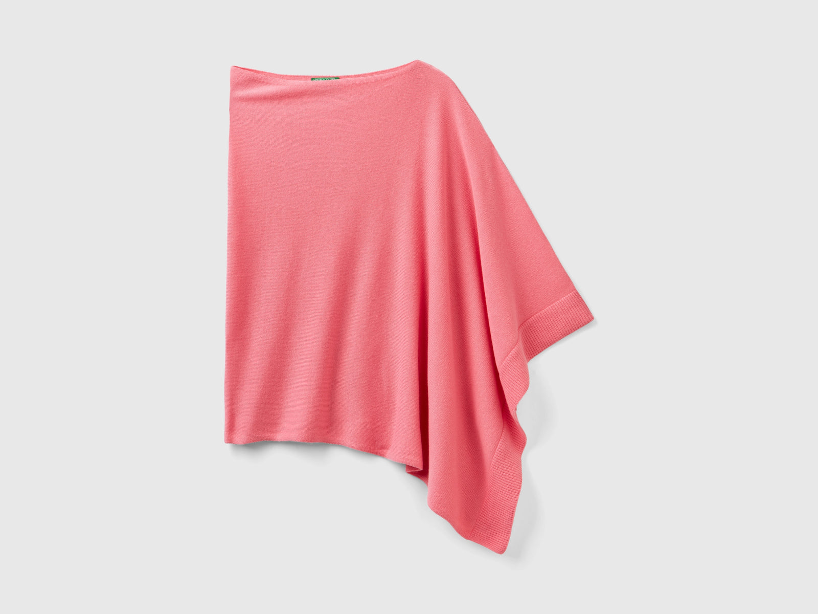 Mantella in misto cashmere da donna rosa | Benetton Outlet