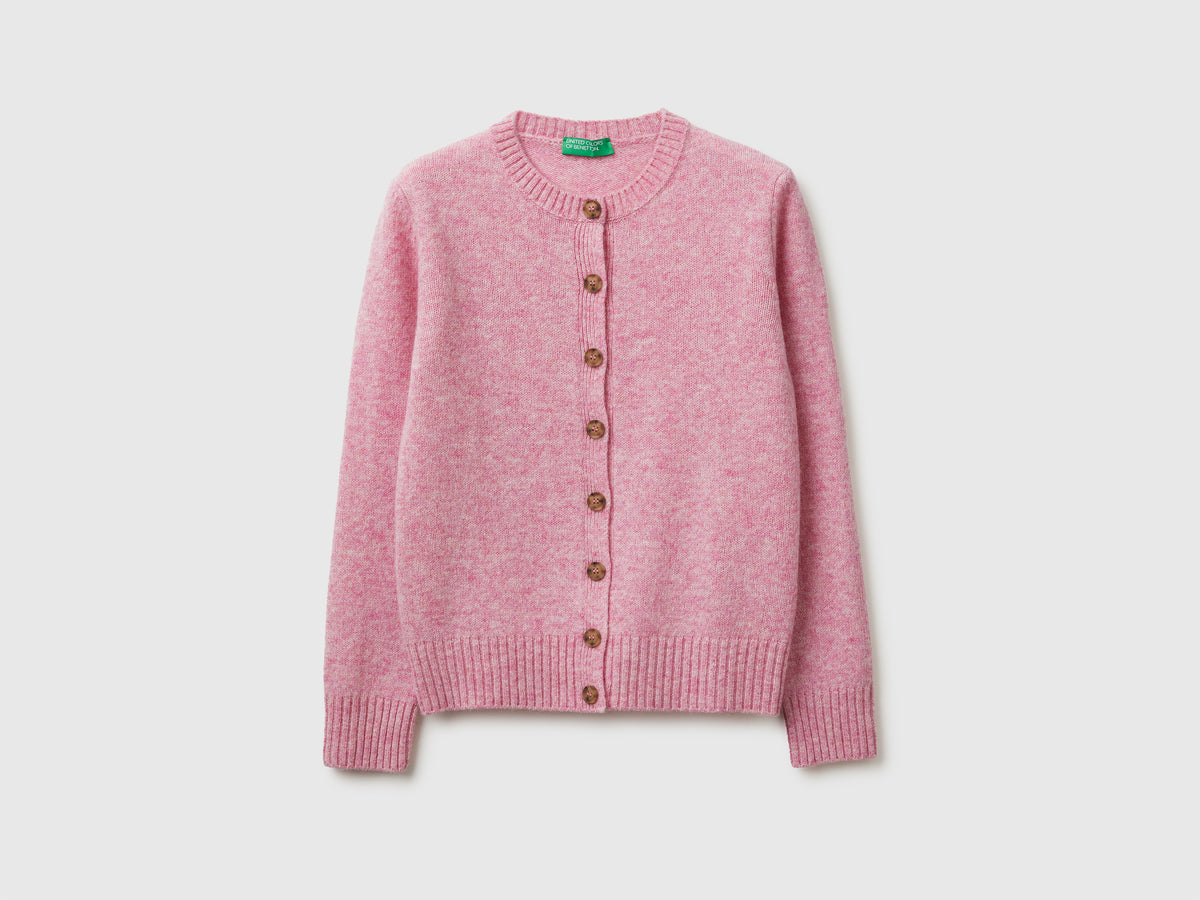 Cardigan in pura lana Shetland