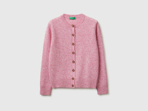 Cardigan in pura lana Shetland