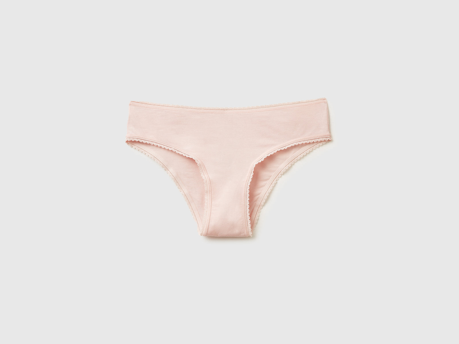 Slip in Modal Tencel™ stretch da donna rosa tenue | Benetton Outlet
