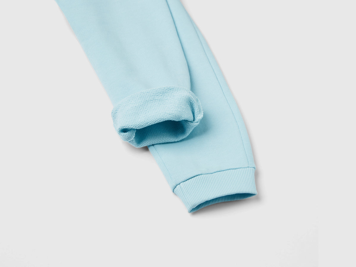 Pantaloni in felpa di cotone bio