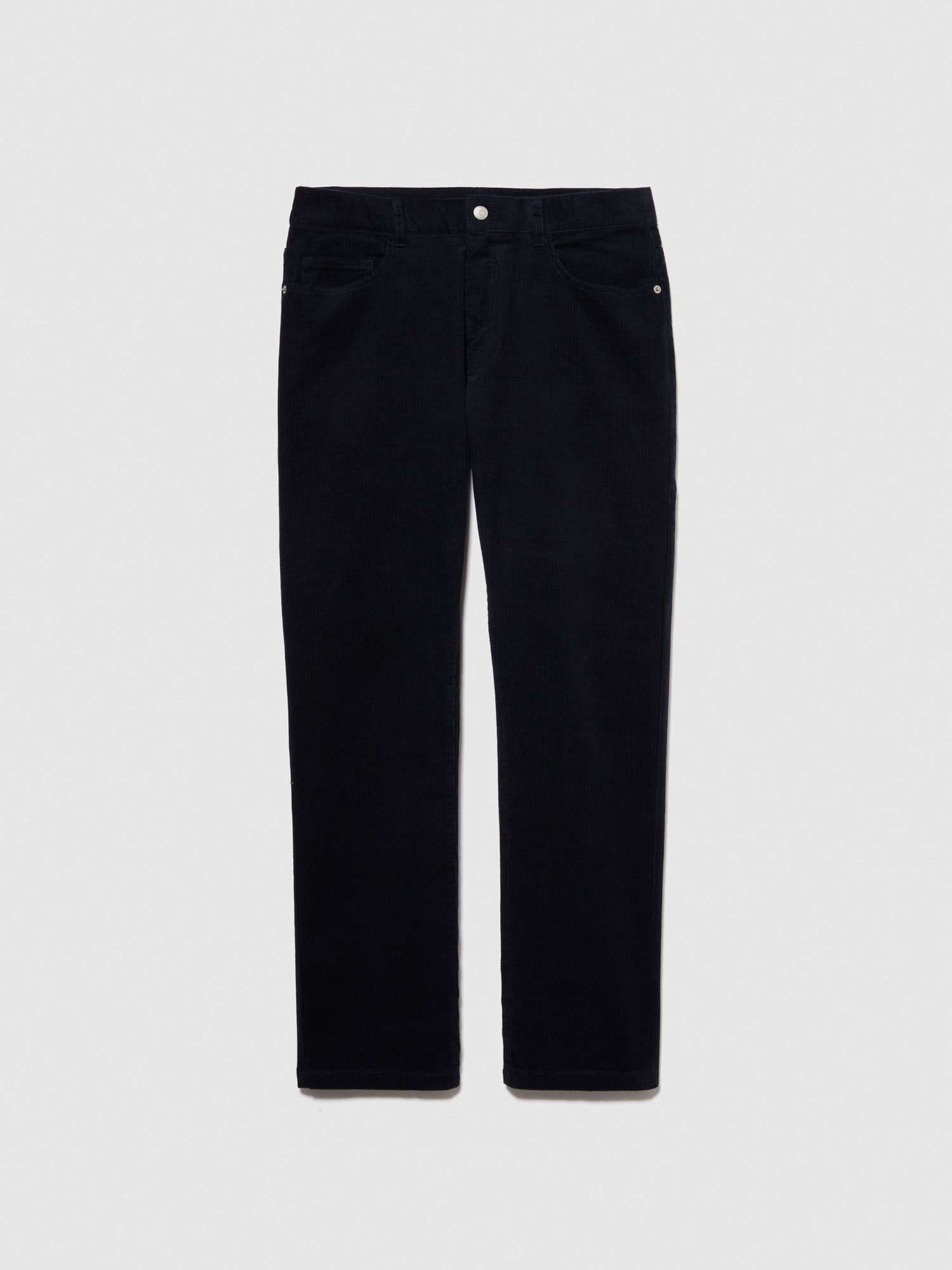 Pantaloni in velluto da uomo blu scuro | Sisley Outlet
