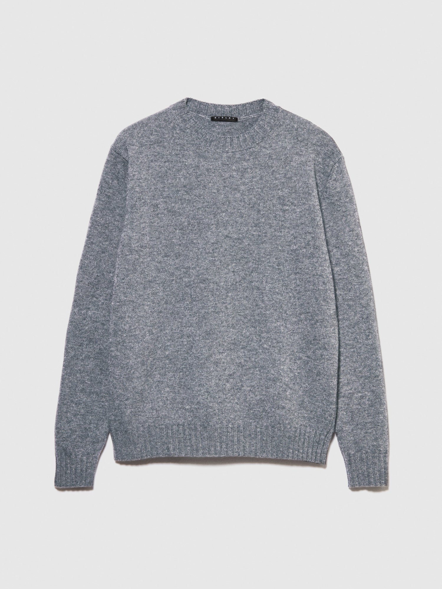 Maglia girocollo in misto lana da uomo grigio | Sisley Outlet