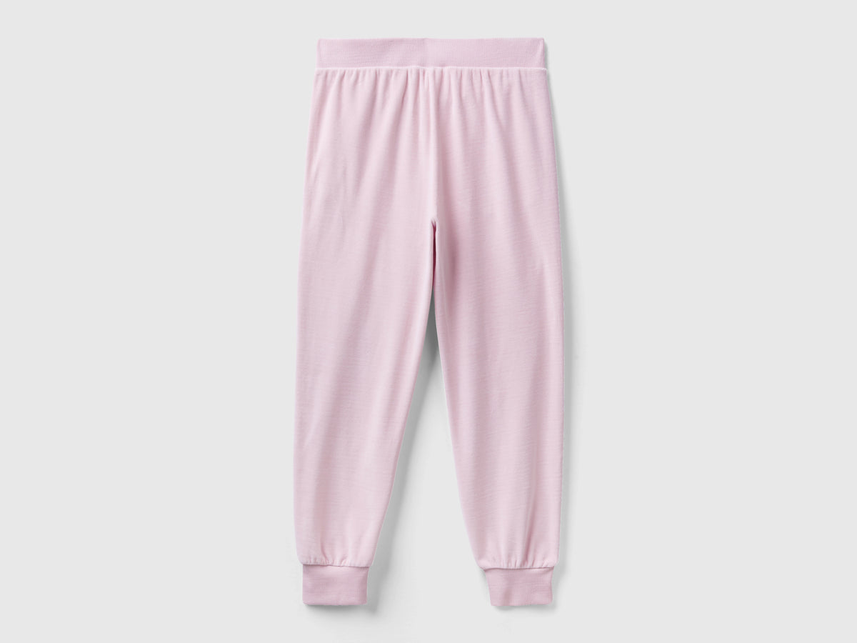 Pantaloni in ciniglia con tasche