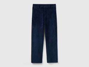 Pantaloni morbidi in velluto a coste
