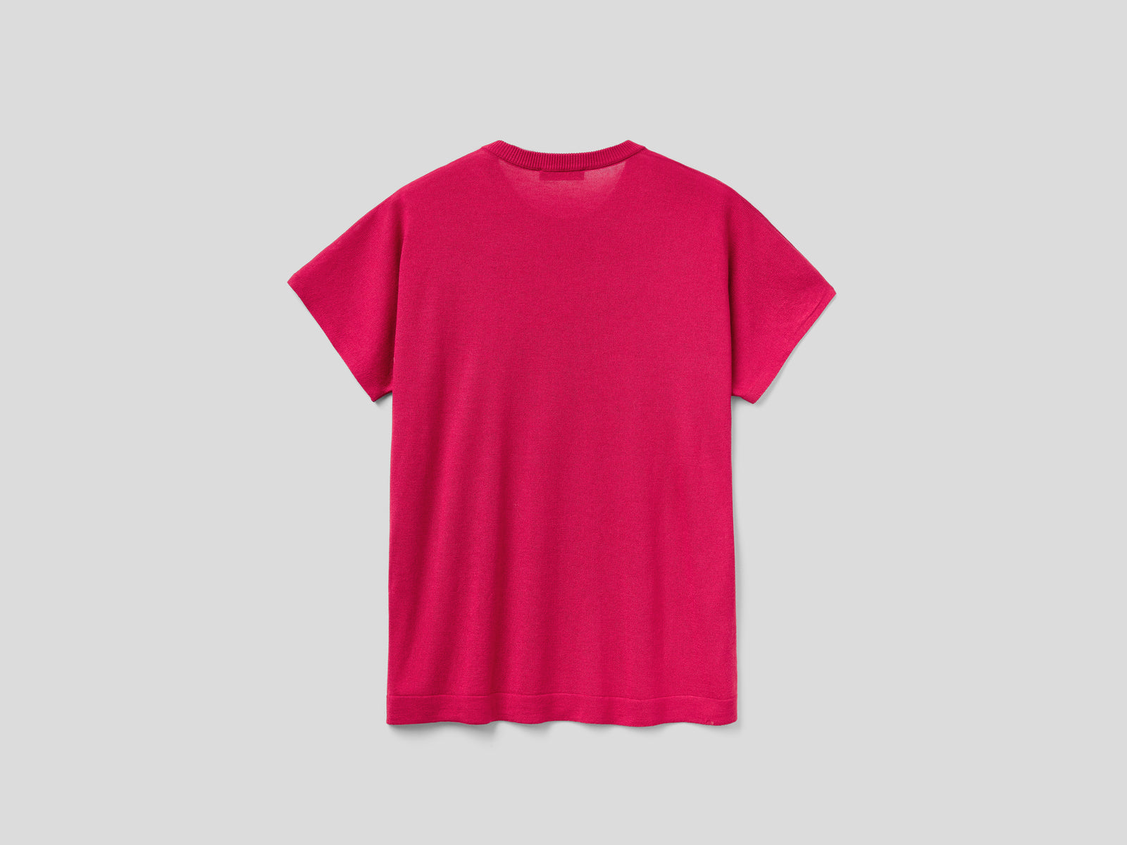 Maglia a manica corta da donna ciclamino 2 | Benetton Outlet