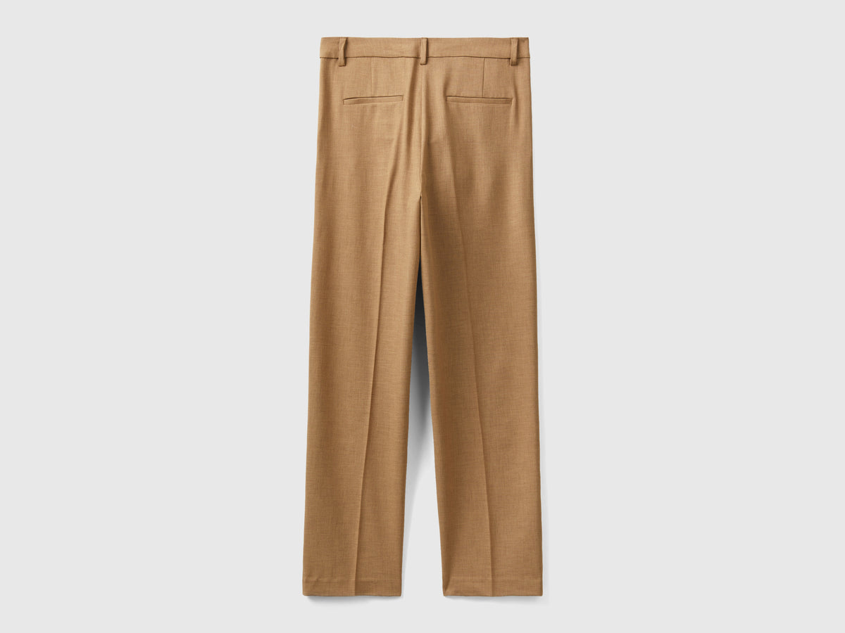 Pantaloni fluidi regular fit