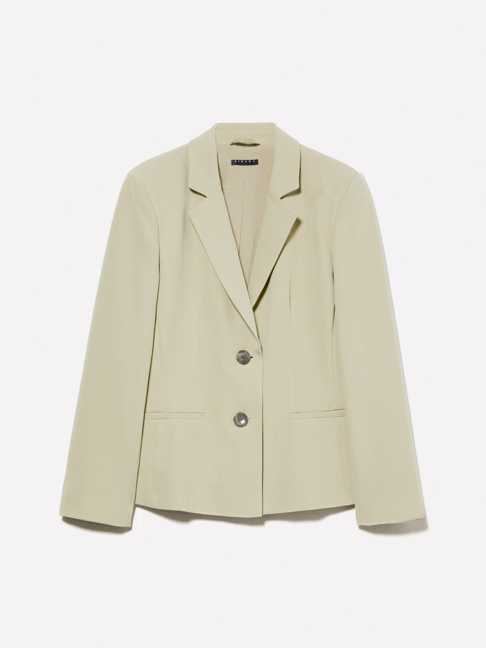 Blazer slim fit da donna verde militare | Sisley Outlet