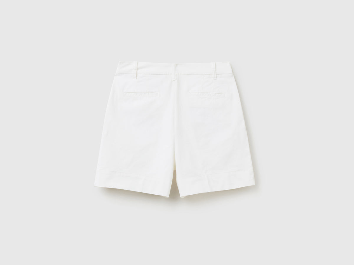 Shorts in cotone elasticizzato