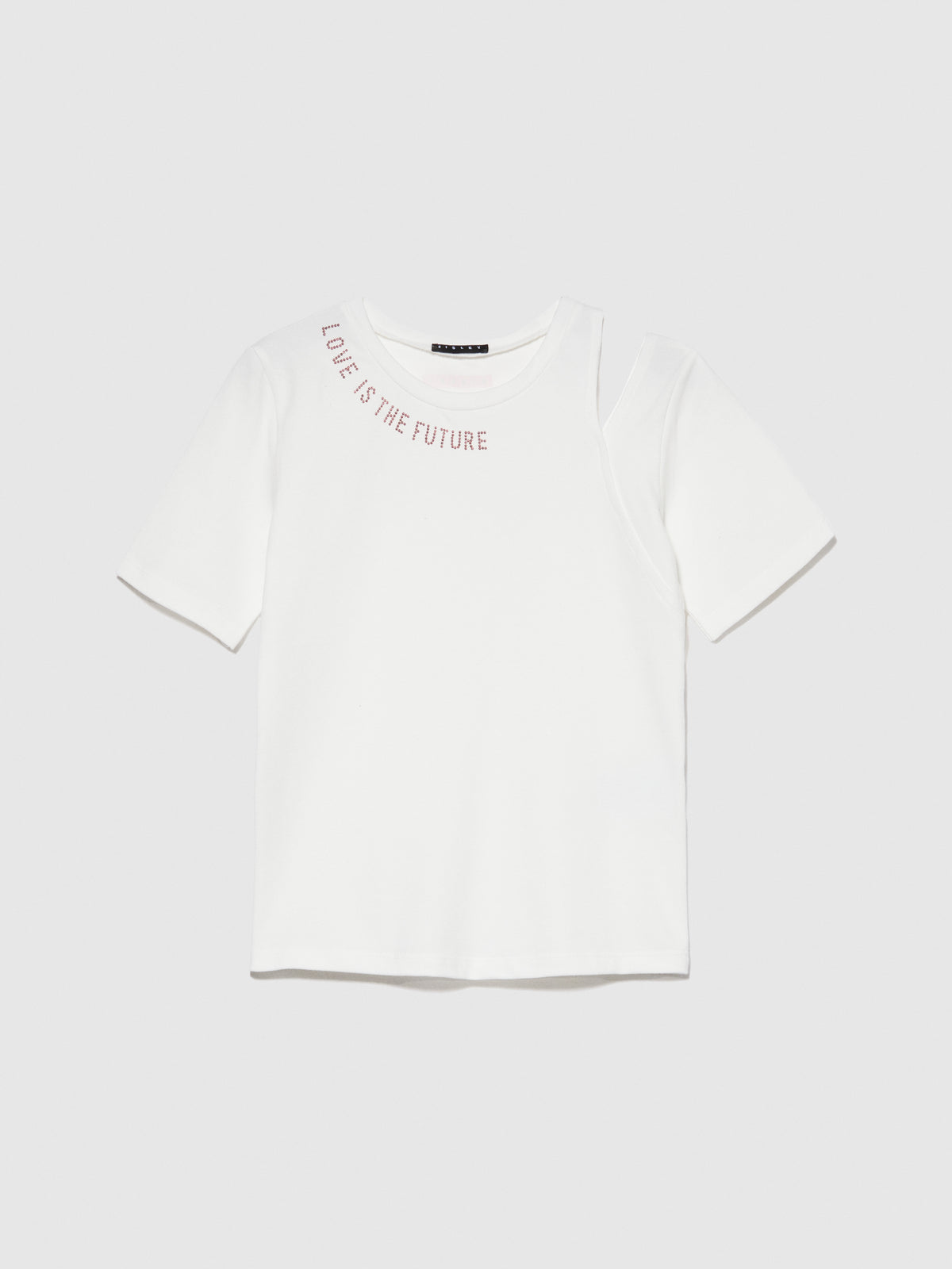 T-shirt con cut-out