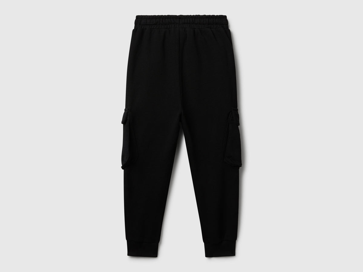 Joggers cargo in felpa