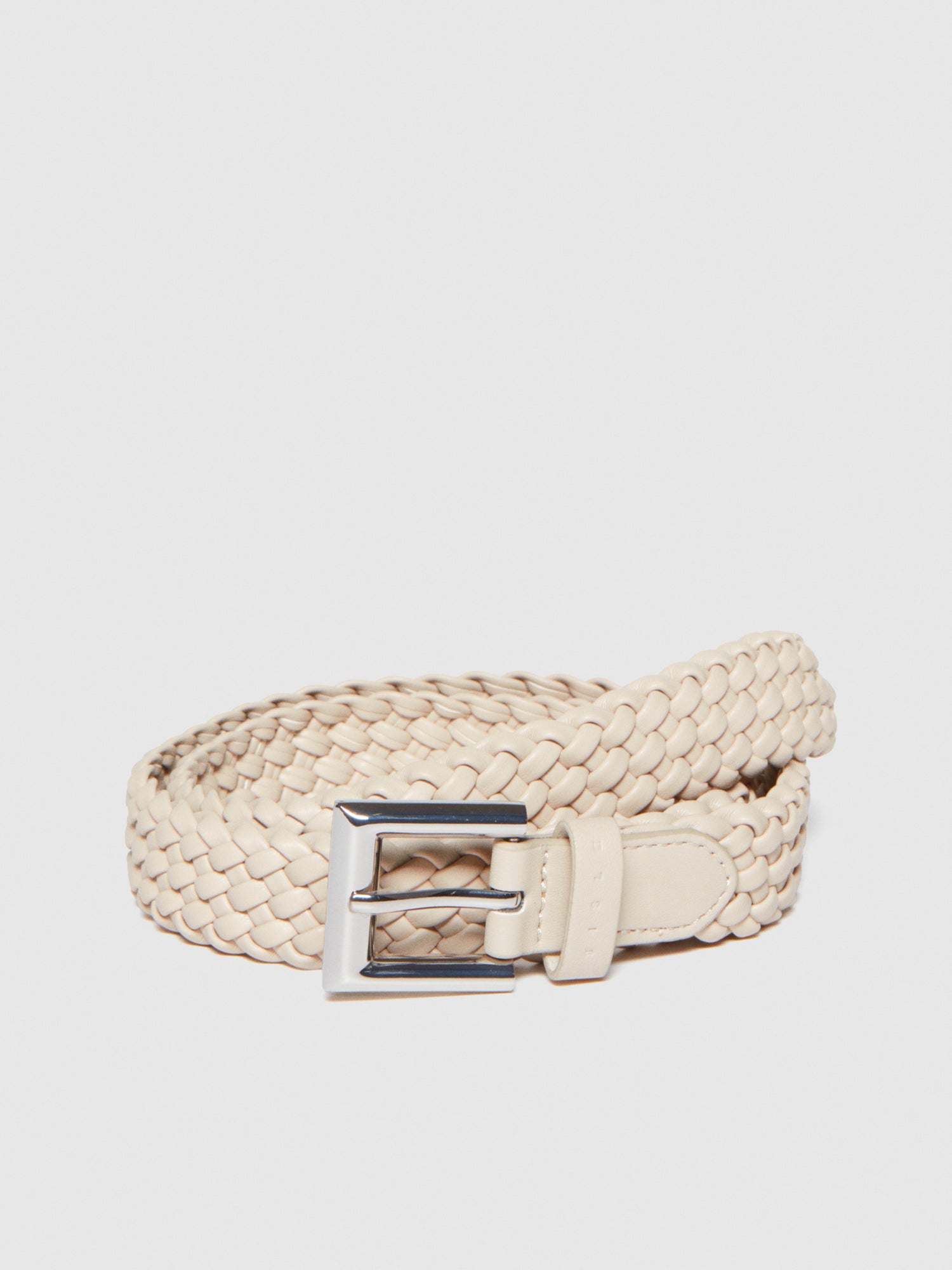 Cintura intrecciata da donna bianco panna | Sisley Outlet
