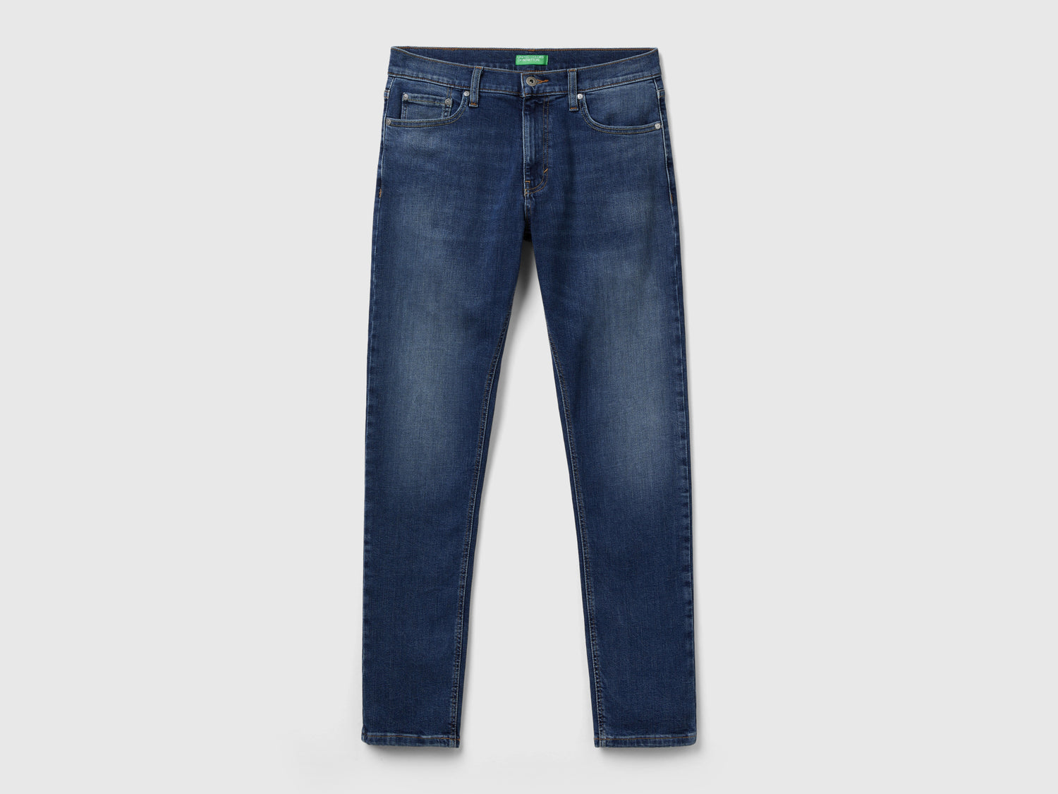 Jeans slim fit low crotch da uomo blu | Benetton Outlet