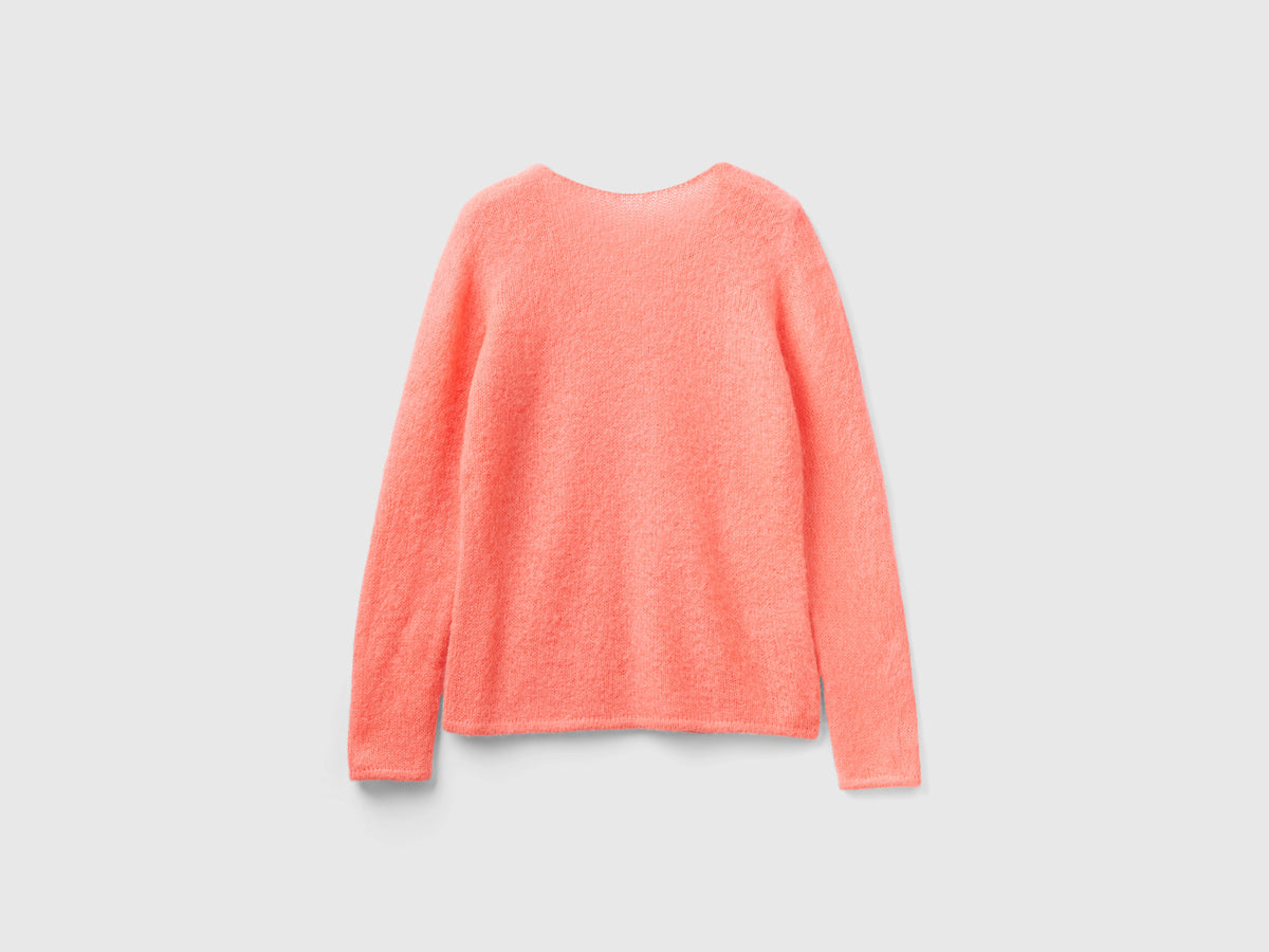 Maglia in misto mohair regular fit
