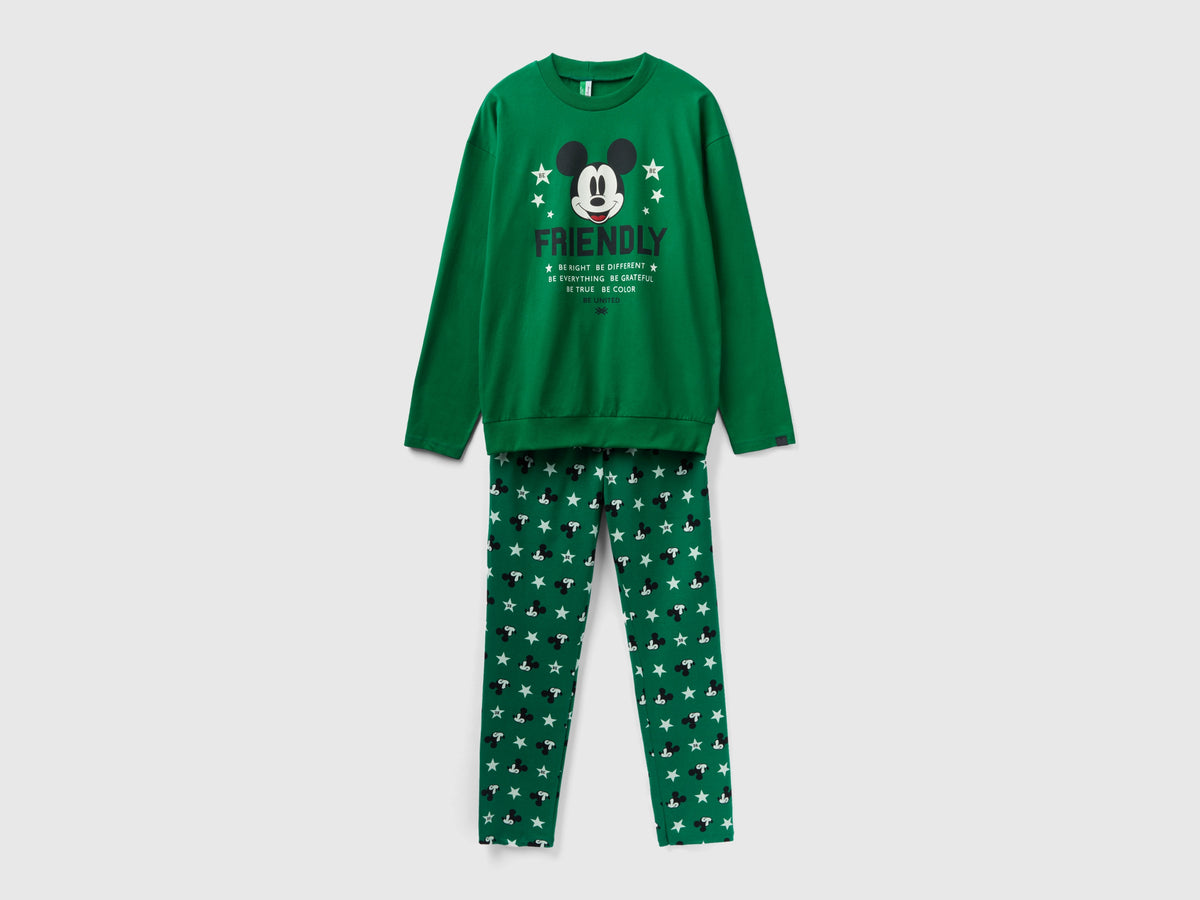 Pigiama con stampa Mickey Mouse luminescente
