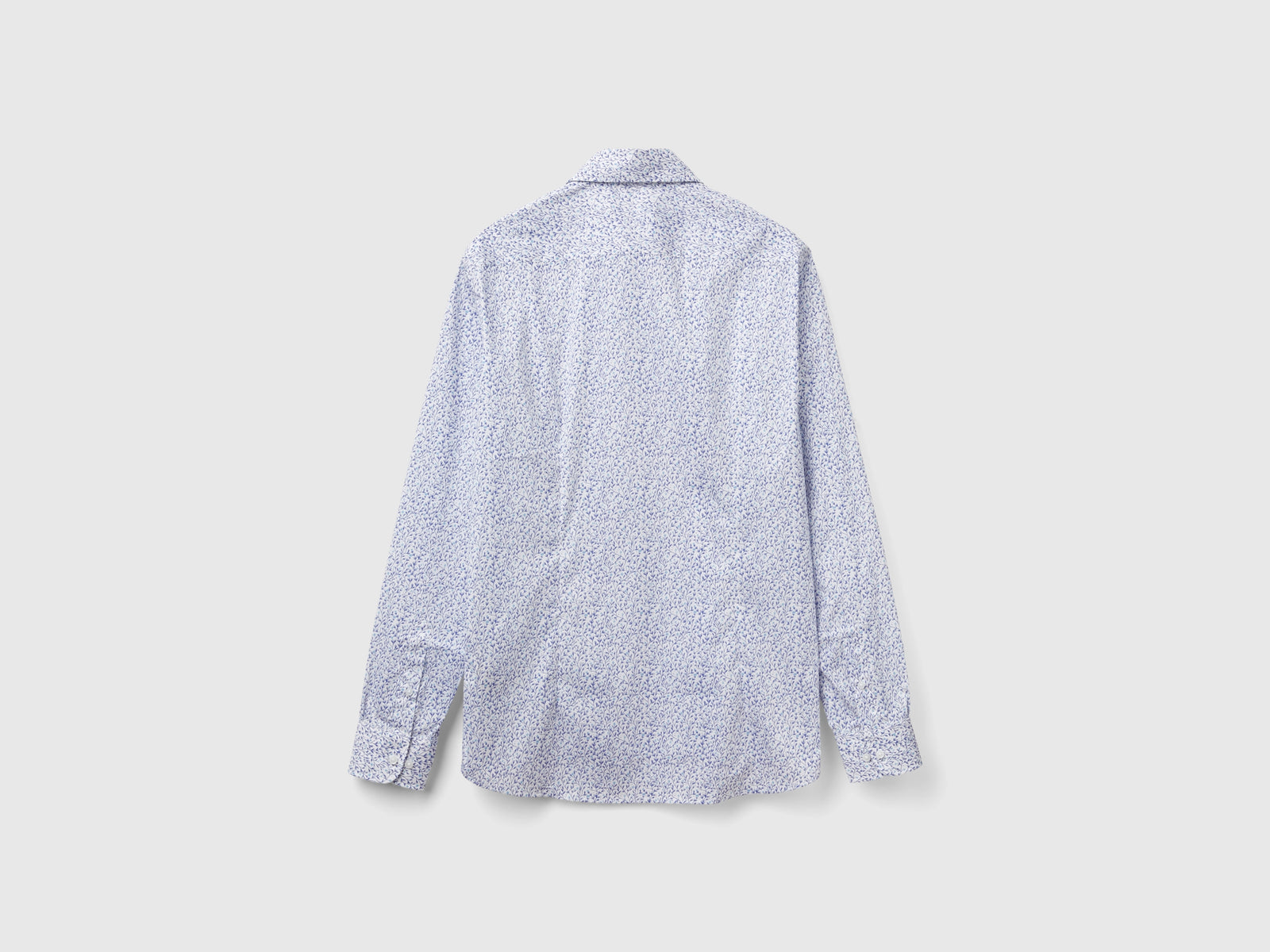 Camicia fantasia slim fit da uomo multi-color 2 | Benetton Outlet