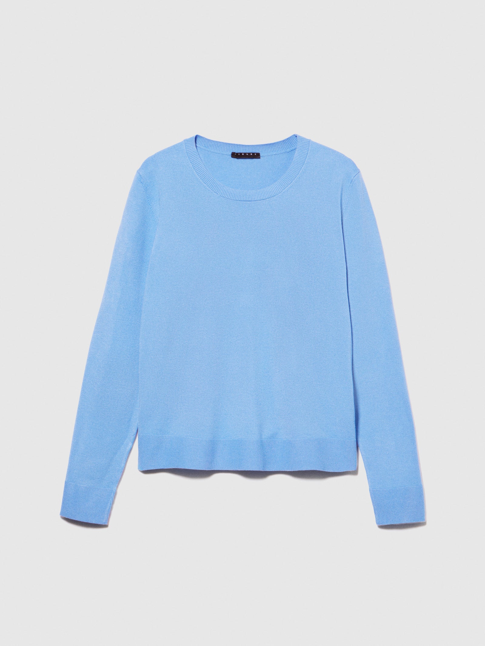 Maglia girocollo da donna celeste | Sisley Outlet