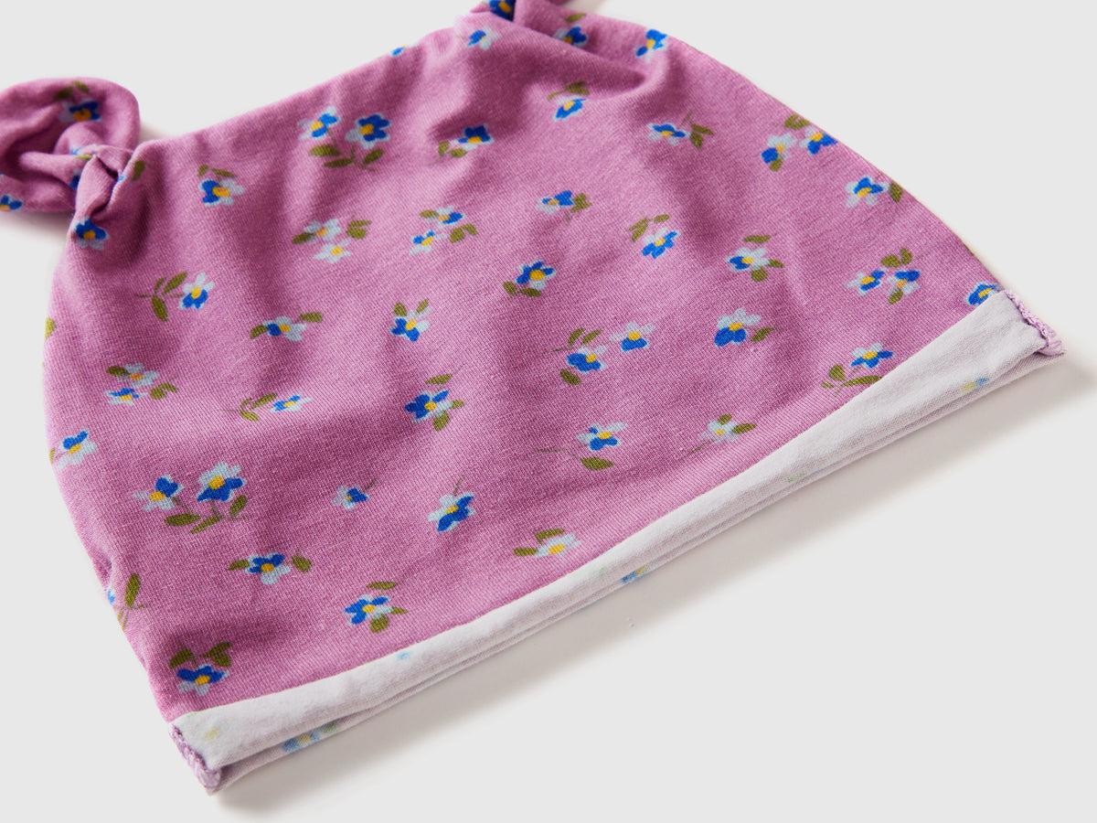 Cappellino stampato in 100% cotone