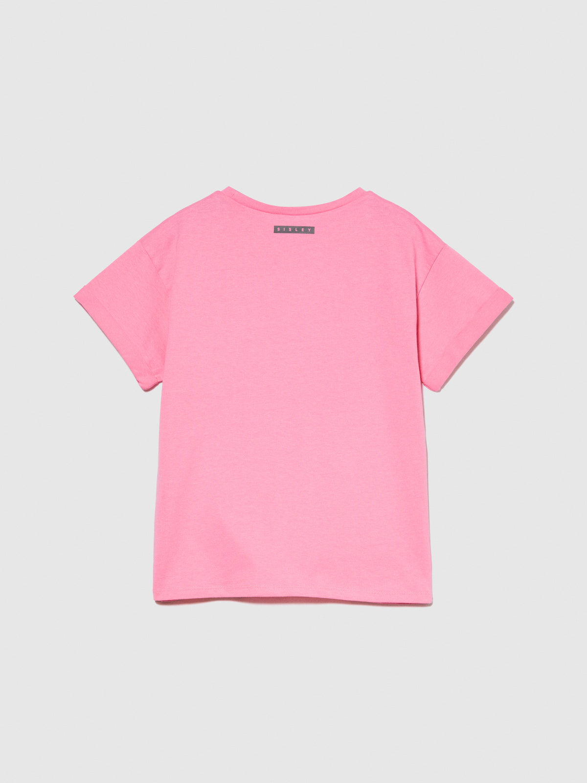 T-shirt con paillettes flip up