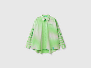 Camicia ampia a righe