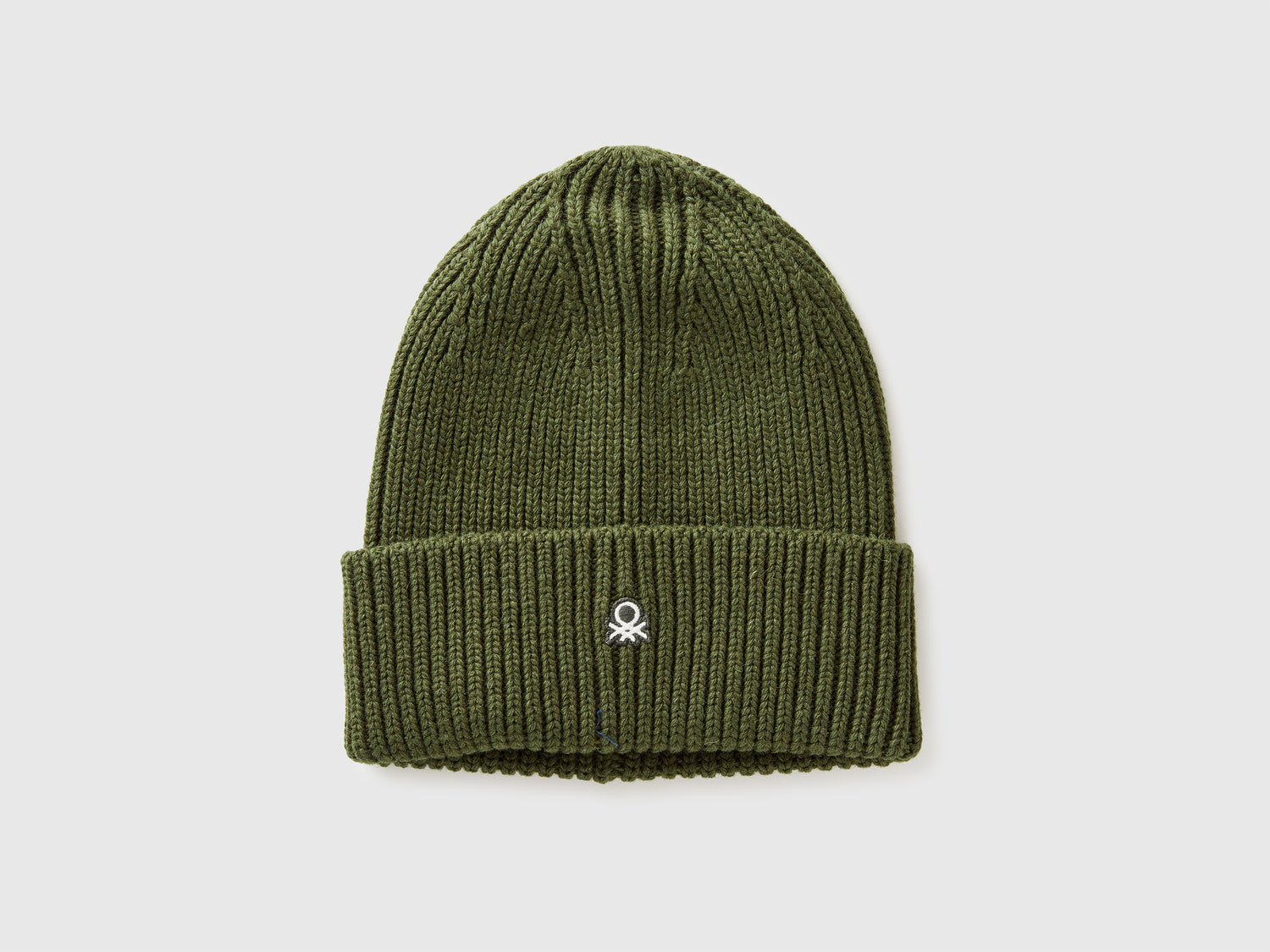 Cappello in misto lana da uomo verde oliva | Benetton Outlet