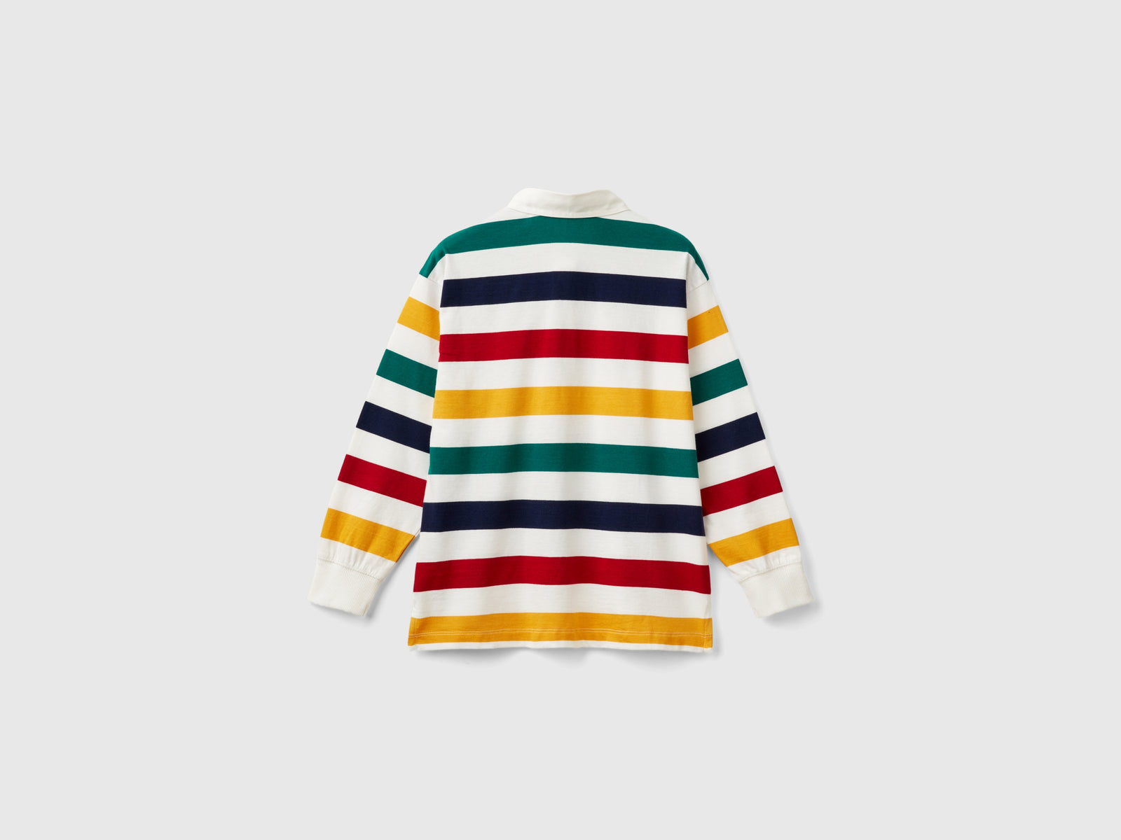 Polo rugby a righe da bambino multi-color 2 | Benetton Outlet
