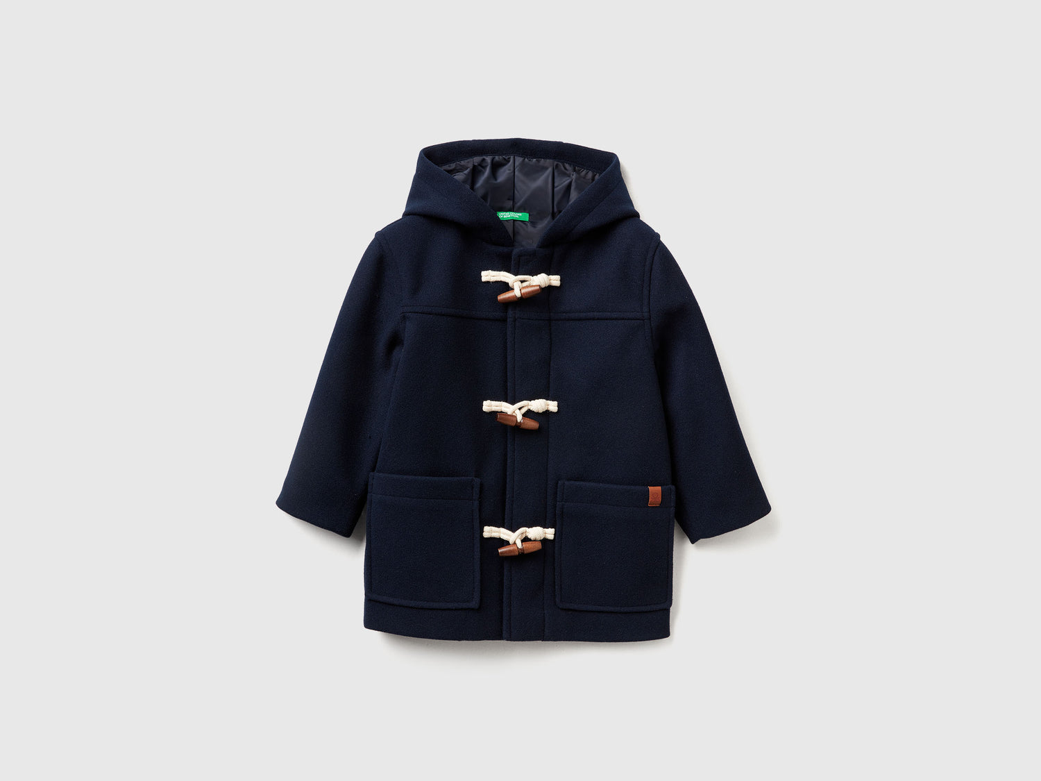 Cappotto Montgomery da bimbo blu scuro | Benetton Outlet