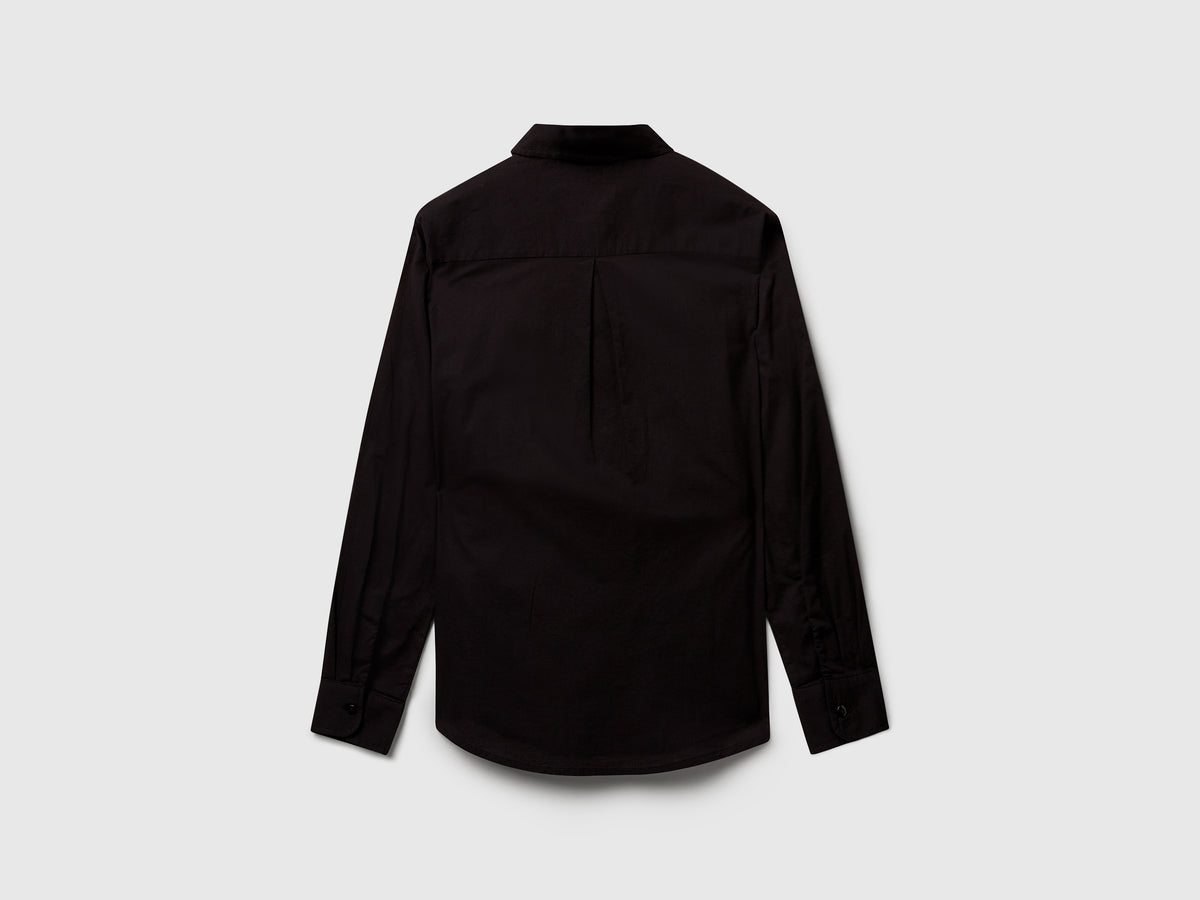Camicia regular fit in cotone leggero