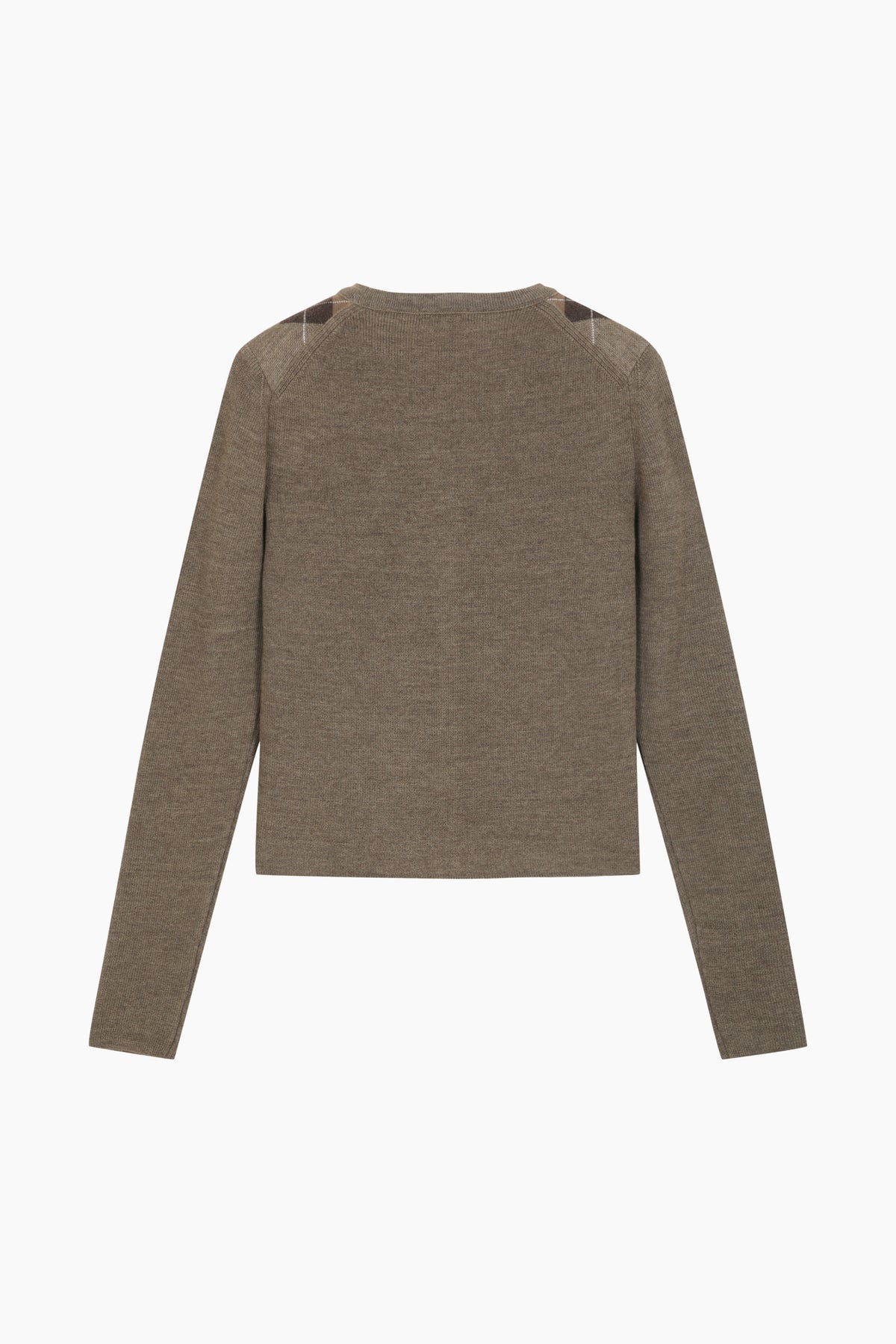 Cardigan con rombi