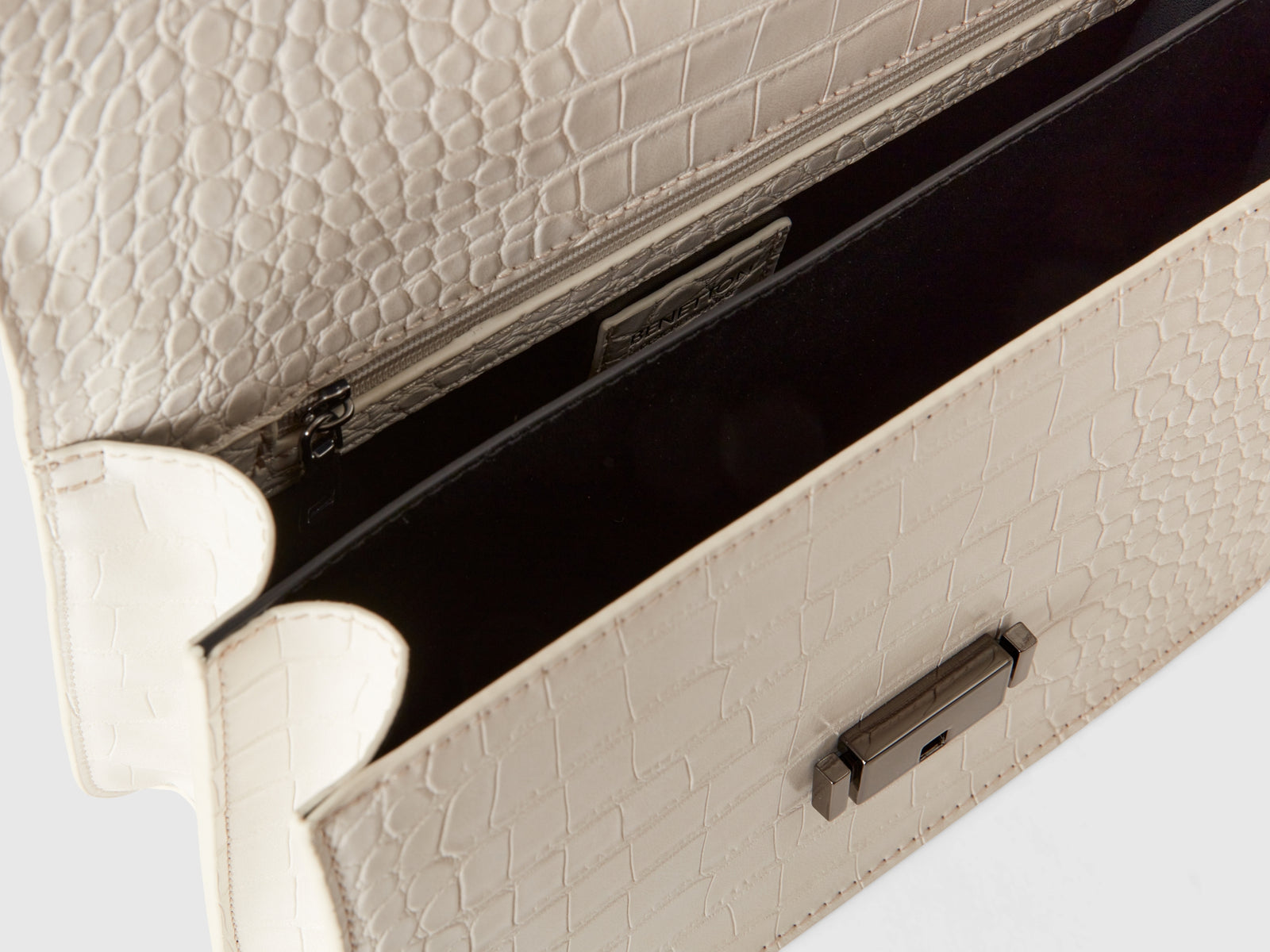 Be Bag grande stampa cocco da donna bianco panna 3 | Benetton Outlet