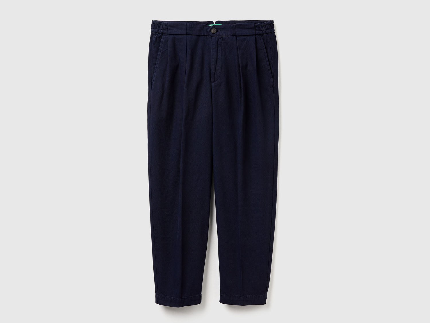 Chino carrot fit da uomo blu scuro | Benetton Outlet