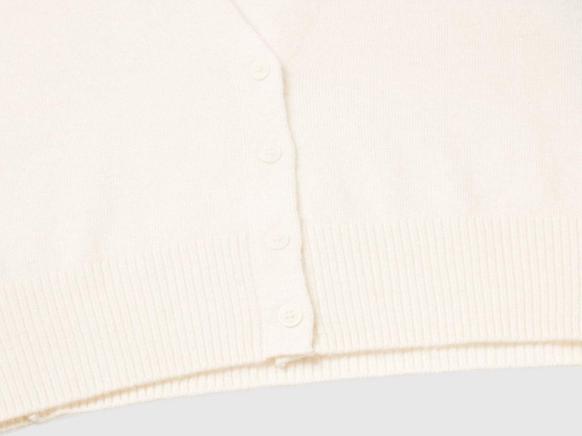 Cardigan in misto cashmere