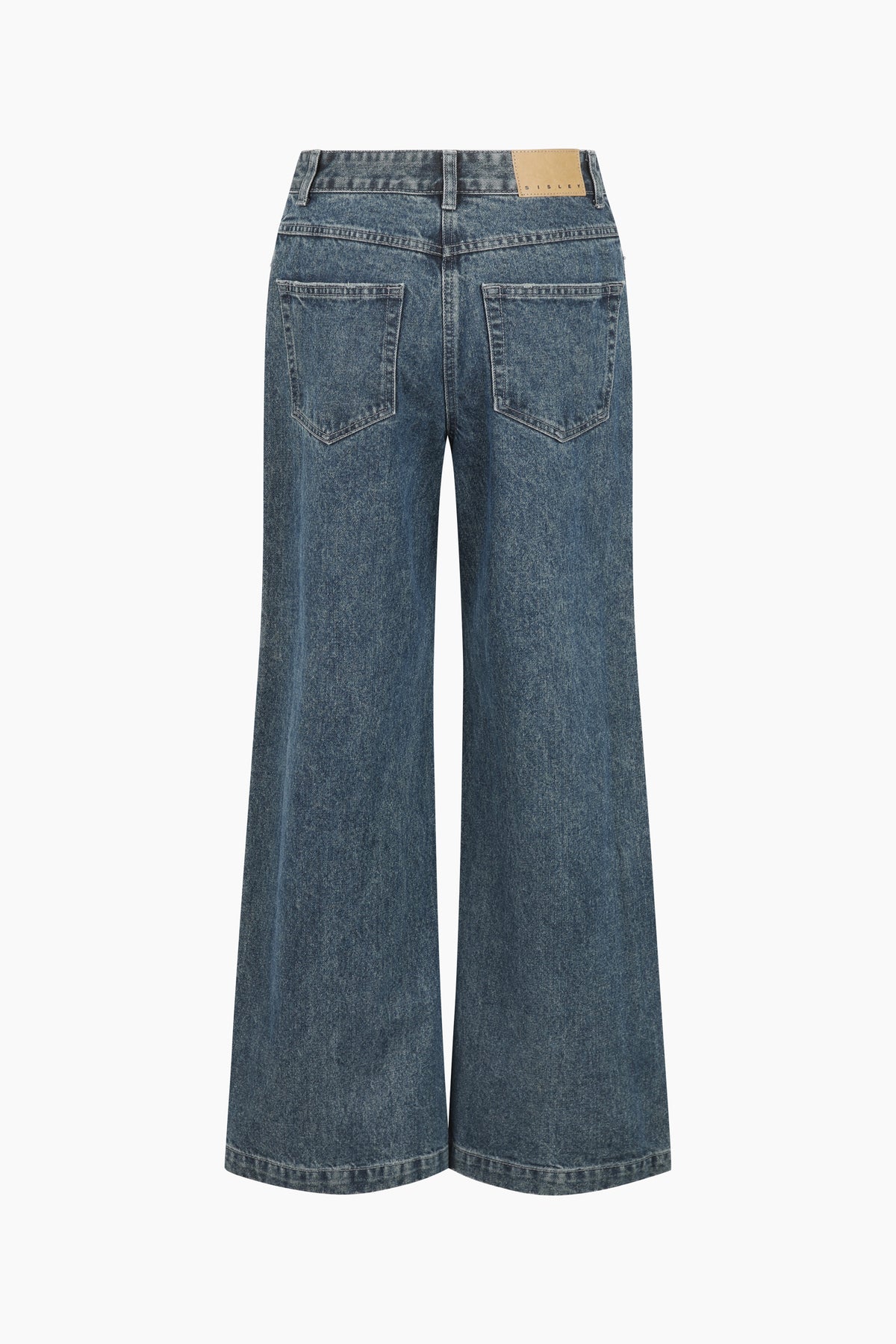 Jeans blu chiaro a palazzo