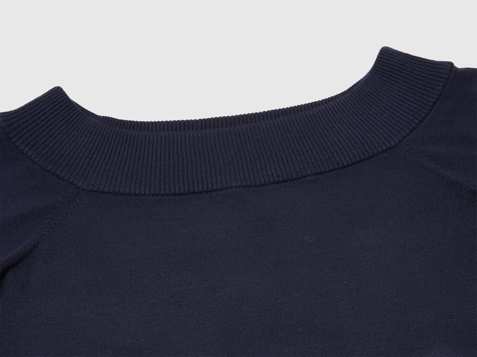 Maglia con scollo bardot da donna blu scuro 3 | Benetton Outlet
