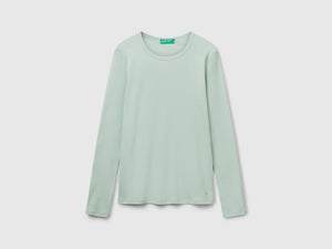 T-shirt manica lunga 100% cotone