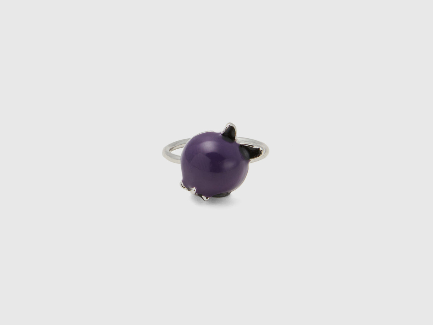 Anello con mirtillo viola da donna prugna | Benetton Outlet