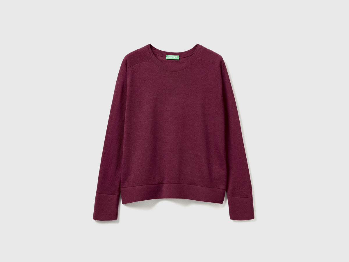 Maglia in pura lana Merino