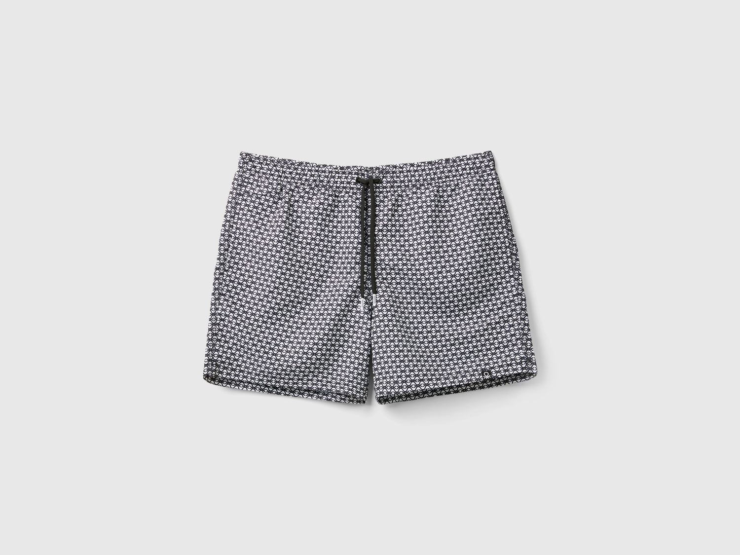 Boxer mare Monogram bianco e da uomo nero | Benetton Outlet