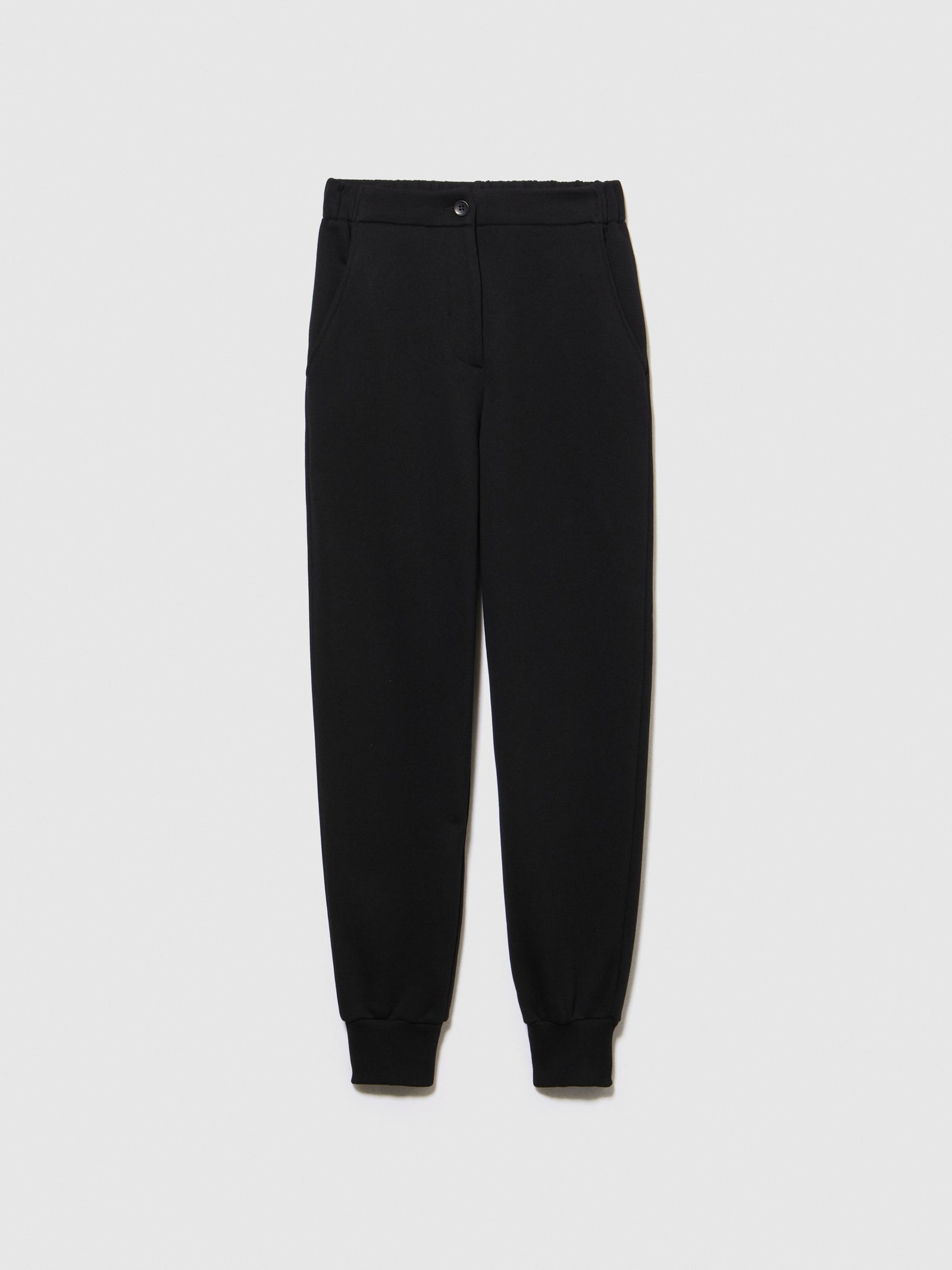 Joggers in felpa da donna nero | Sisley Outlet