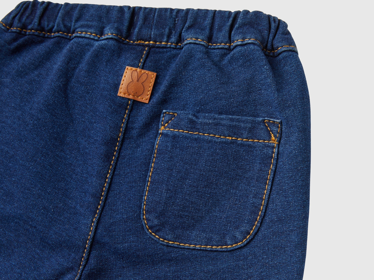Pantaloni effetto denim baggy fit