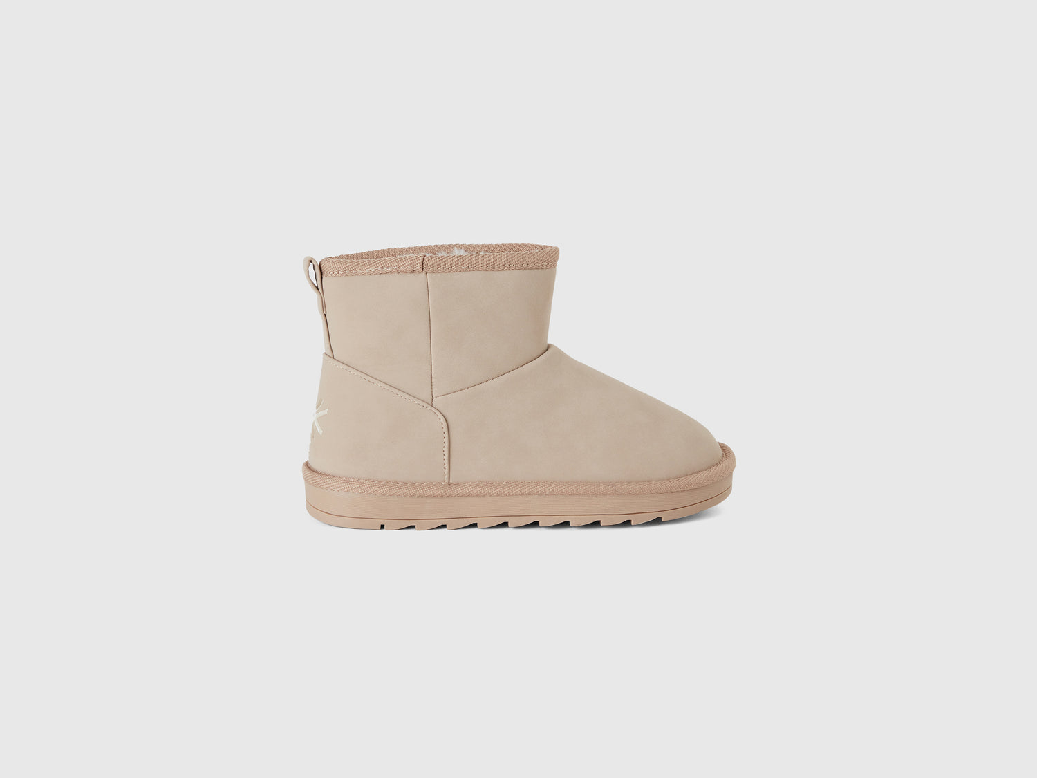 Tronchetti in tessuto spalmato da bambino beige | Benetton Outlet