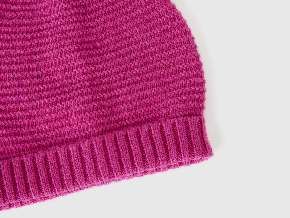 Cappellino in misto lana