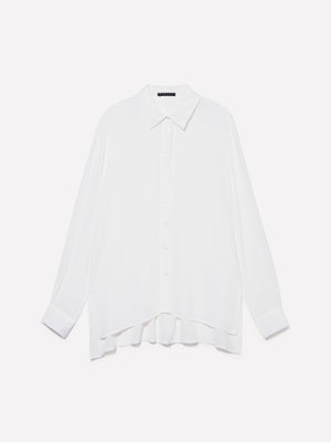 Camicia 100% viscosa over fit